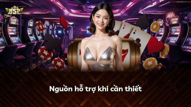 Nguồn hỗ trợ khi cần thiết